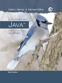 BlueJ book cover